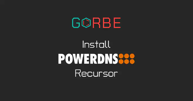 Install PowerDNS Recursor cover image